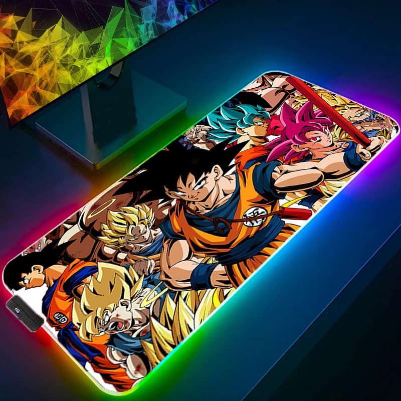 Gaming Keyboard No Rgb - RGB Large Mouse Pad Dragon Ball