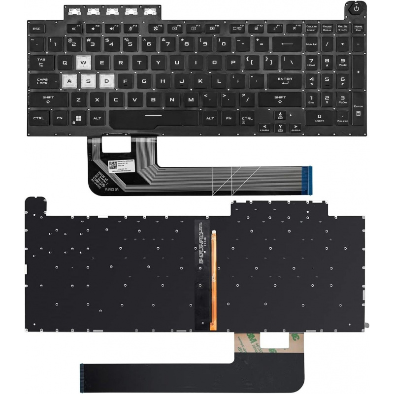 Gaming Keyboard Asus - LL+ New US Keyboard for Asus