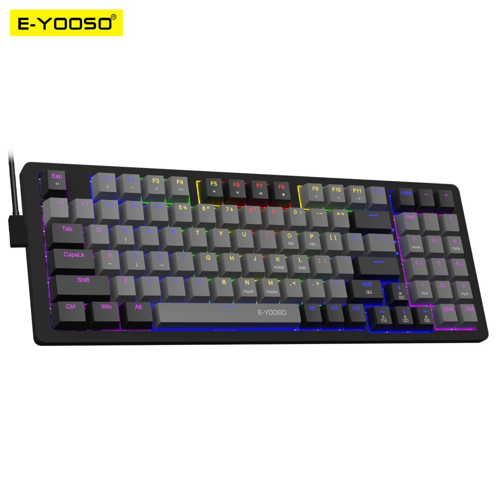Gaming Keyboard Mini Mechanical - E-YOOSO Z94 USB Mechanical Gaming Keyboard