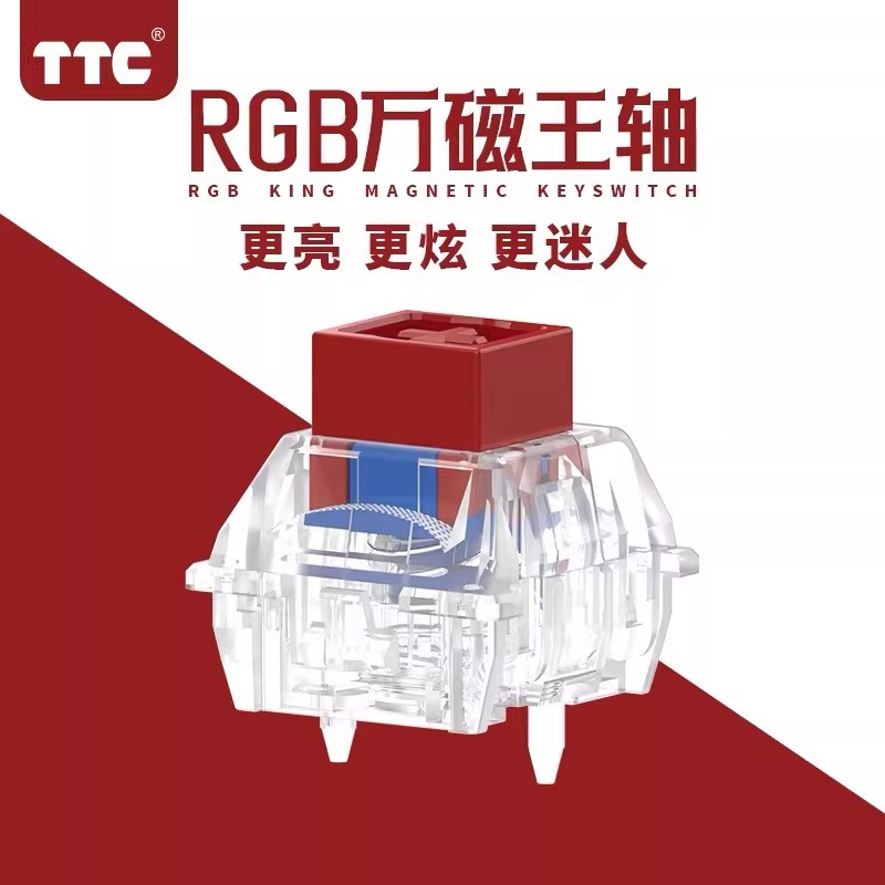 TTC Magnetic Switch, Tactile,  – Gaming Keyboard Hall Effect Switches recenzja i cena