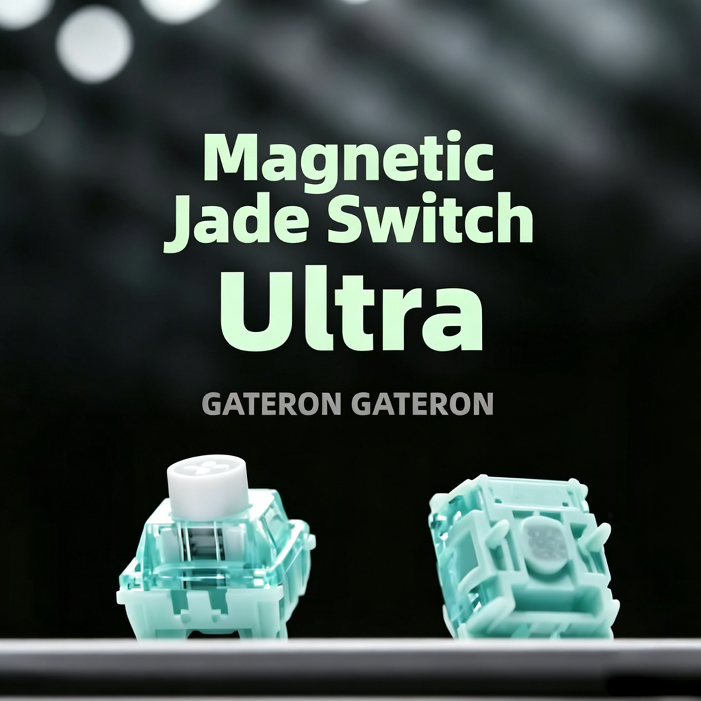 GATERON Magnetic Jade Ultra Sw – Gaming Keyboard Hall Effect Switches recenzja i cena