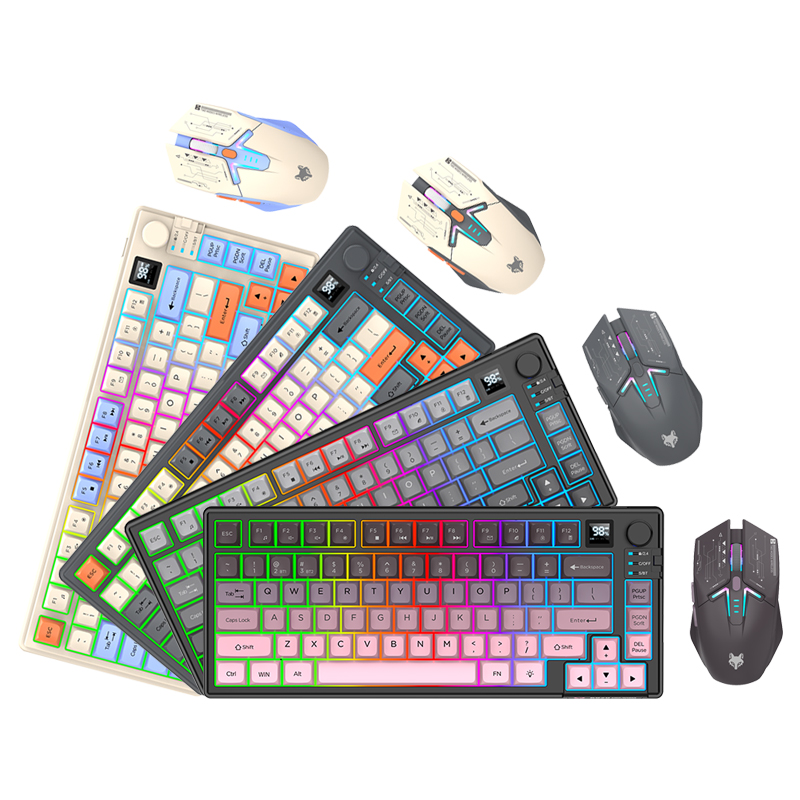 New Dual-Mode 80 Keys Wireless – Gaming Keyboard No Rgb recenzja i cena