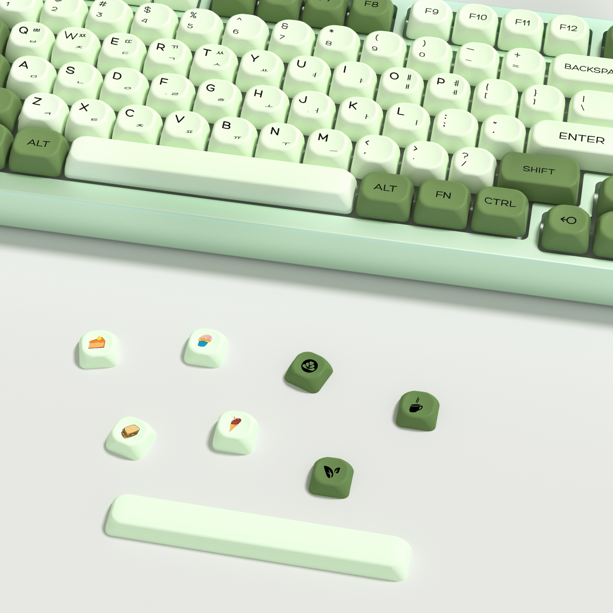KBDiy Matcha Korean Keycap Gre – Gaming Keyboard Number Pad recenzja i cena