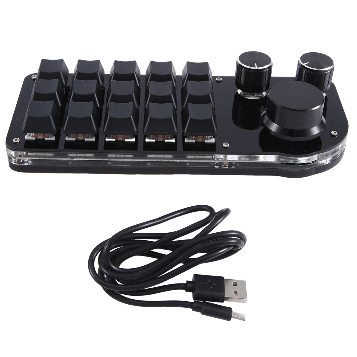 Programming Macro Custom 15 Ke – Gaming Keyboard Mini Mechanical recenzja i cena