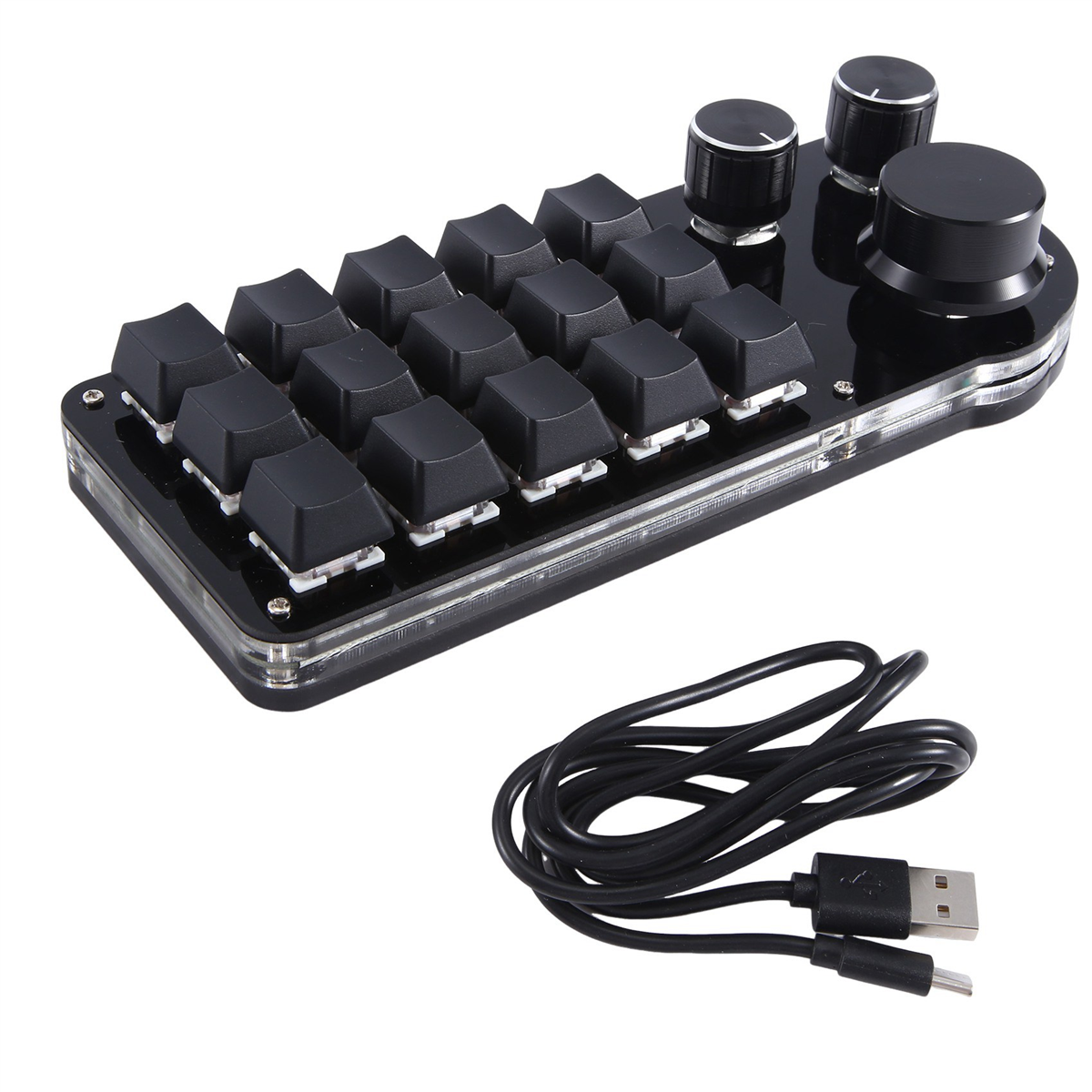 Programming Macro Custom 15 Ke – Gaming Keyboard Mini Mechanical recenzja i cena