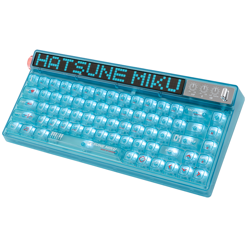 Anime Hatsune Miku Series Mech – Gaming Keyboard Mechanical Wireless recenzja i cena