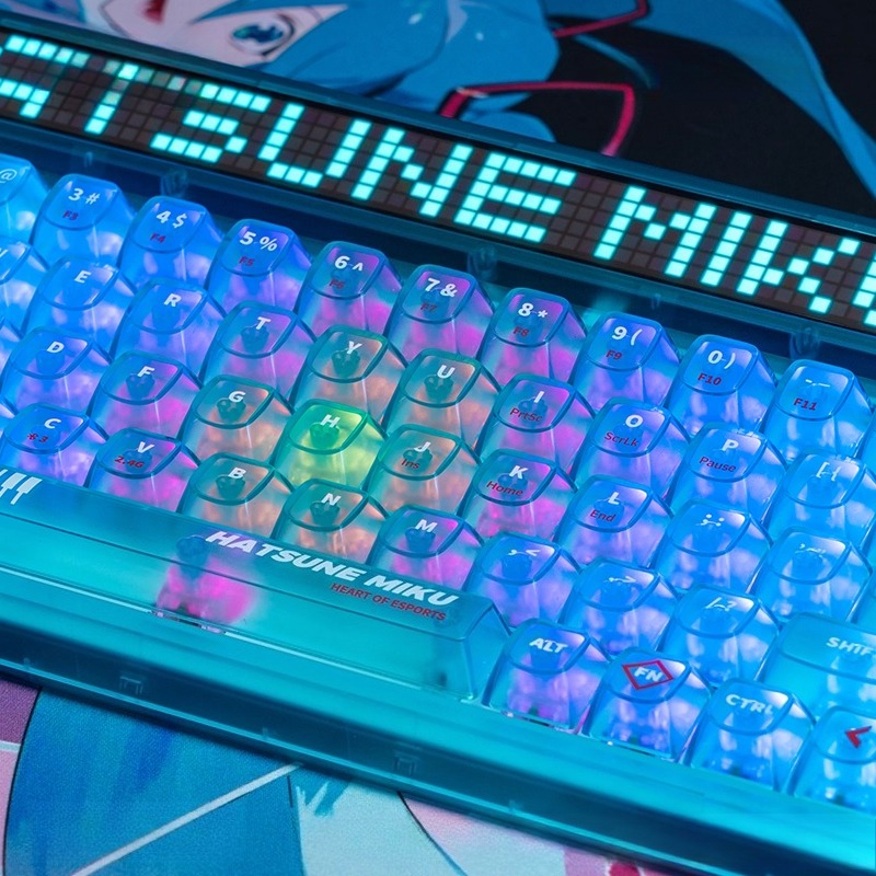 Anime Hatsune Miku Series Mech – Gaming Keyboard Mechanical Wireless recenzja i cena