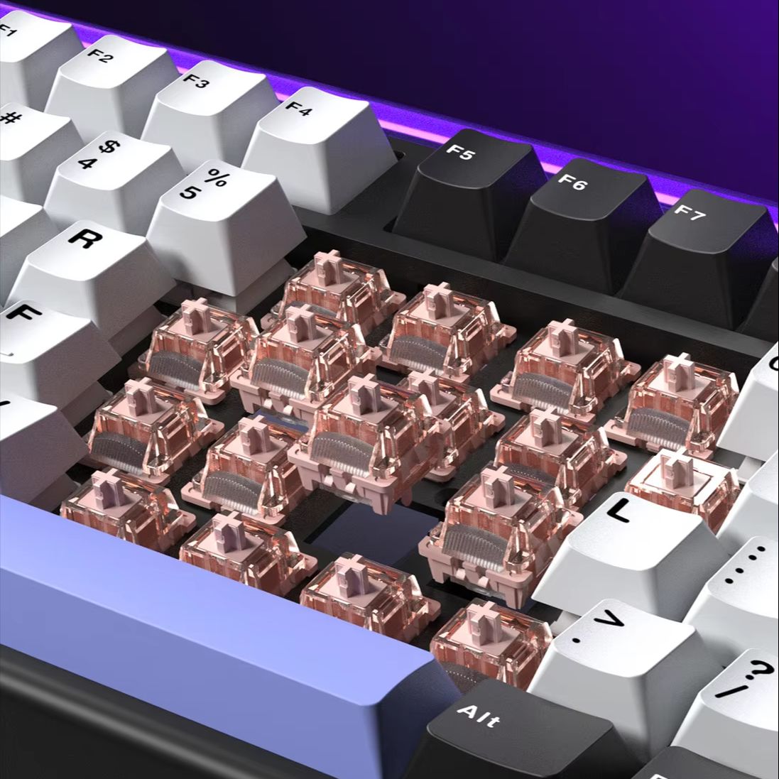 AULA H108 Tri-Mode Mechanical  – Gaming Keyboard Number Pad recenzja i cena