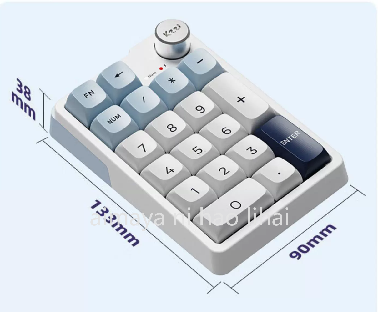 Kzzi K20 Mini Keypad Three Mod – Gaming Keyboard Mechanical Wireless recenzja i cena