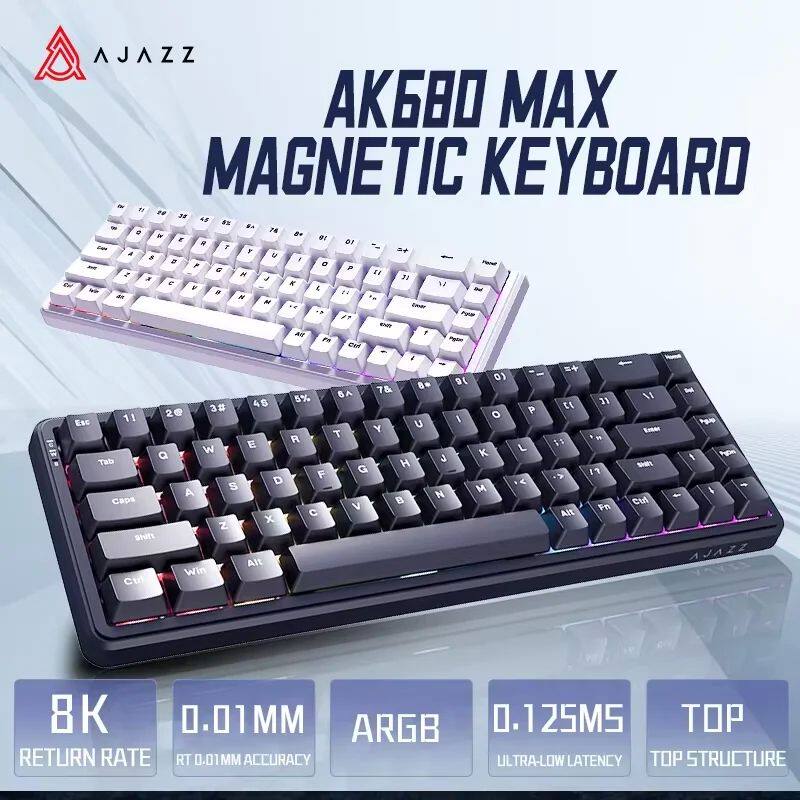 AJAZZ AK680 MAX/V2 Mechanical  – Gaming Keyboard Hall Effect Switches recenzja i cena