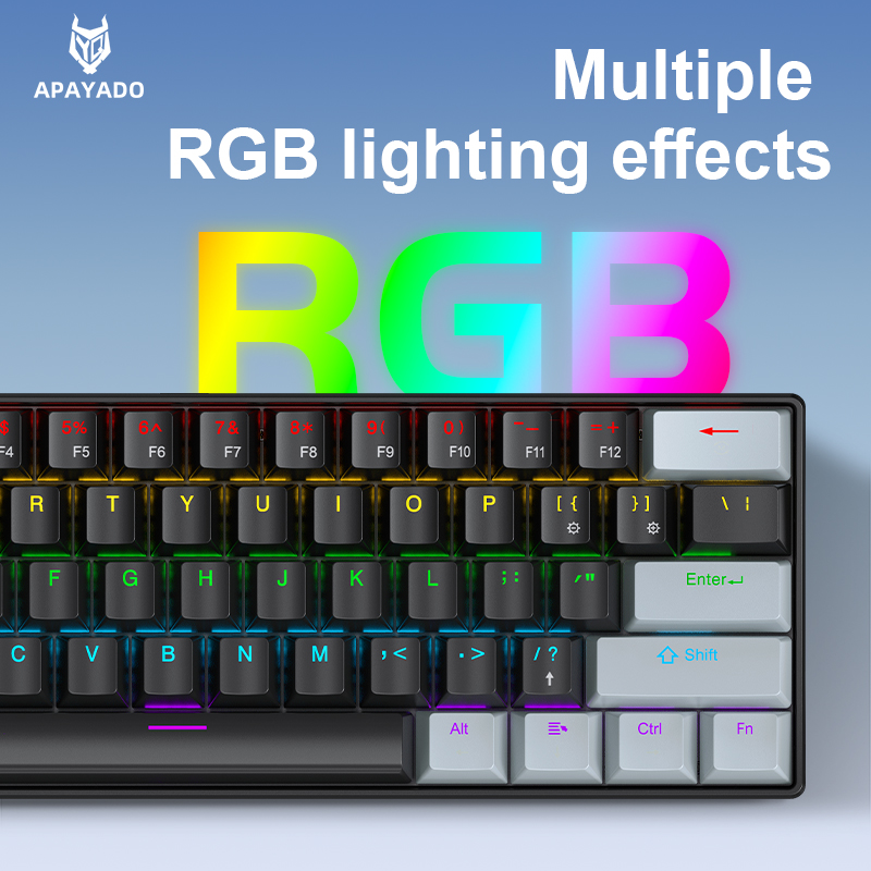 APAYADO K61 Mini Mechanical Ke – Gaming Keyboard Mini Mechanical recenzja i cena