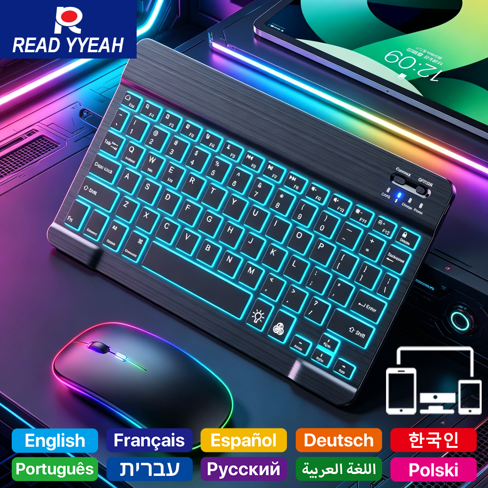 READ YYEAH RGB Backlit Bluetoo – Gaming Keyboard No Rgb recenzja i cena