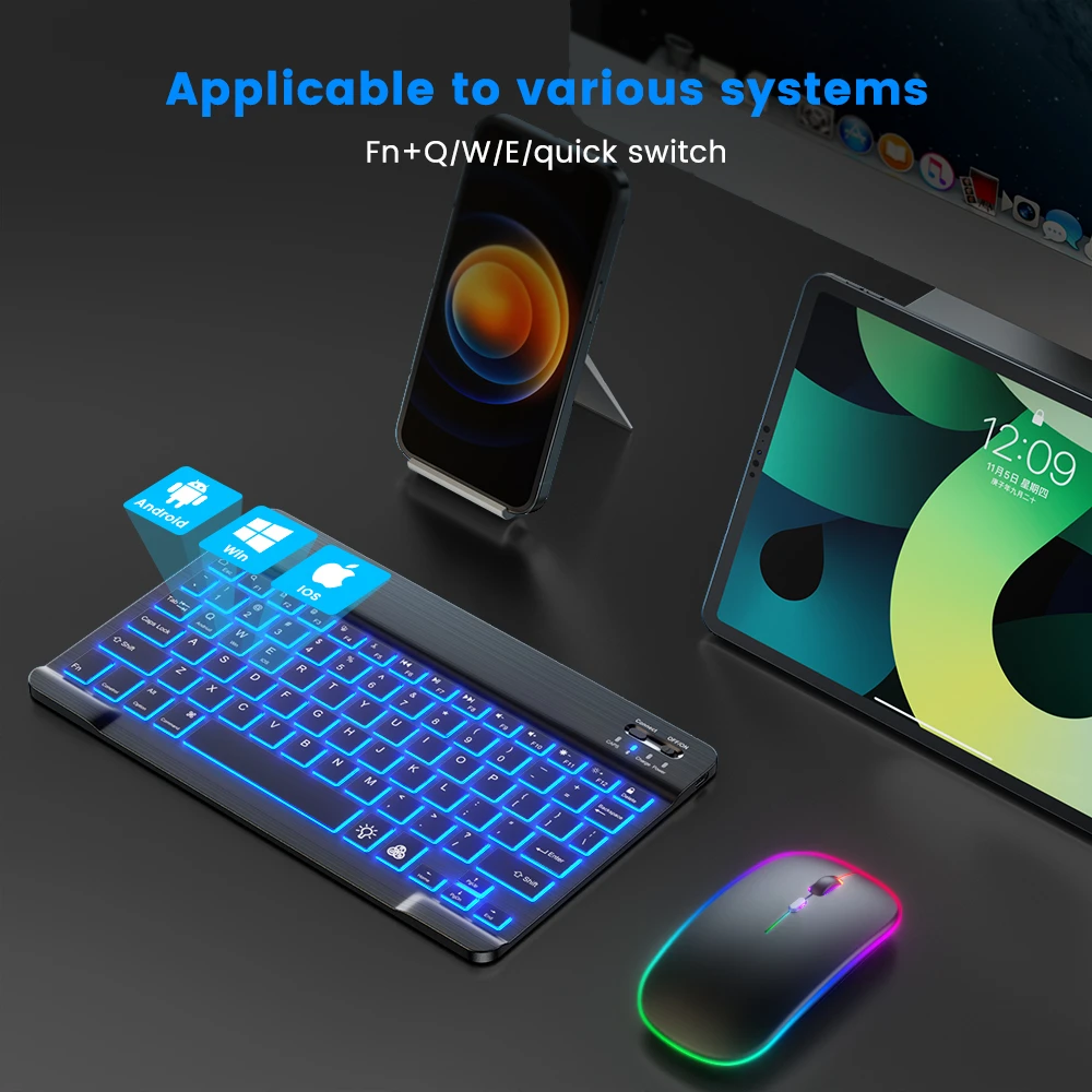 READ YYEAH RGB Backlit Bluetoo – Gaming Keyboard No Rgb recenzja i cena