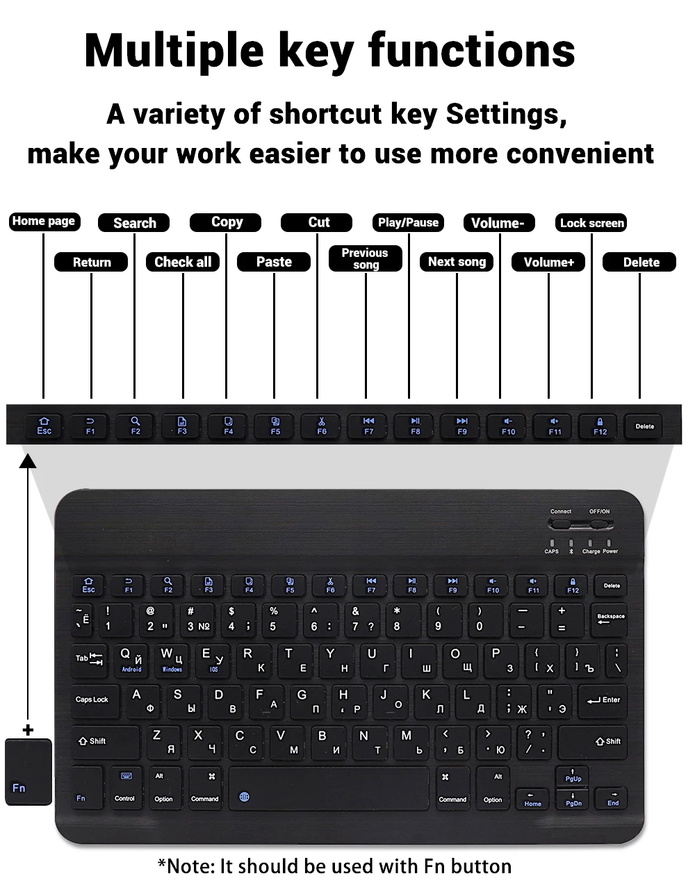 READ YYEAH RGB Backlit Bluetoo – Gaming Keyboard No Rgb recenzja i cena