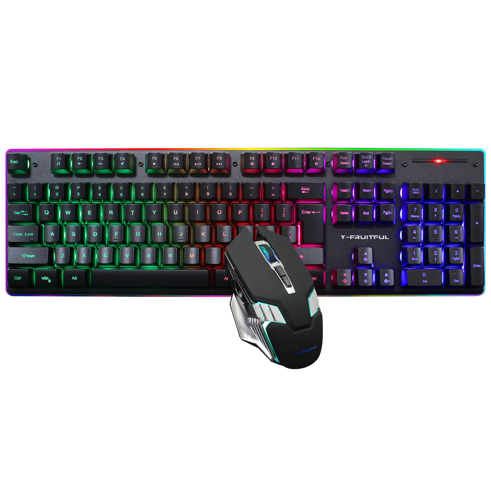 104 Keys RGB Computer Wireless – Gaming Keyboard And Mouse Combo recenzja i cena