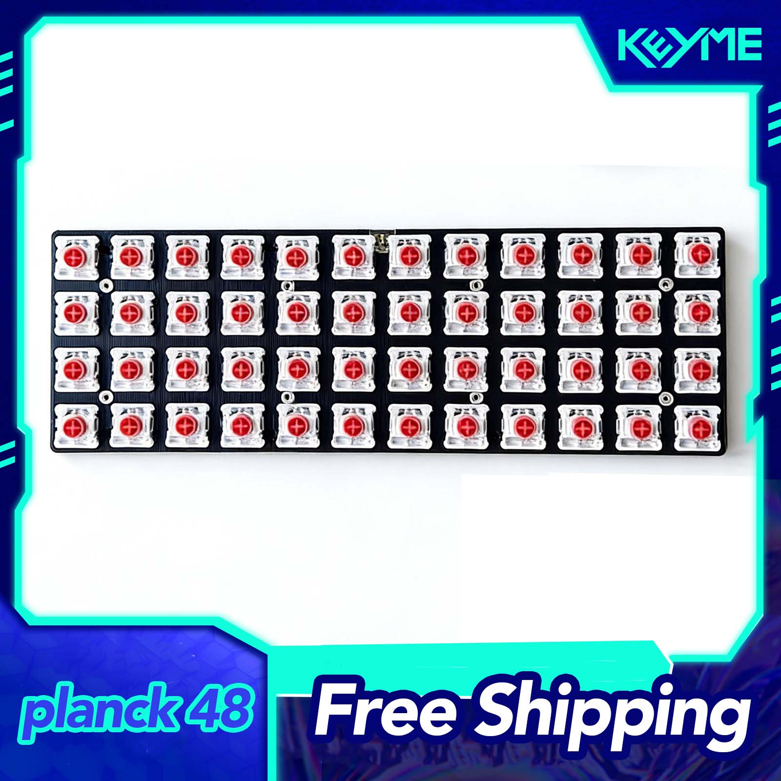 Planck 48 Full 1U Orthogonal I – Gaming Keyboard Mini Mechanical recenzja i cena
