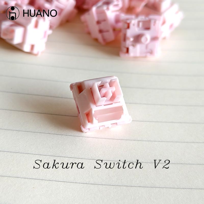 HUANO Sakura V2 Switch 5-Pins  – Gaming Keyboard Mini Mechanical recenzja i cena