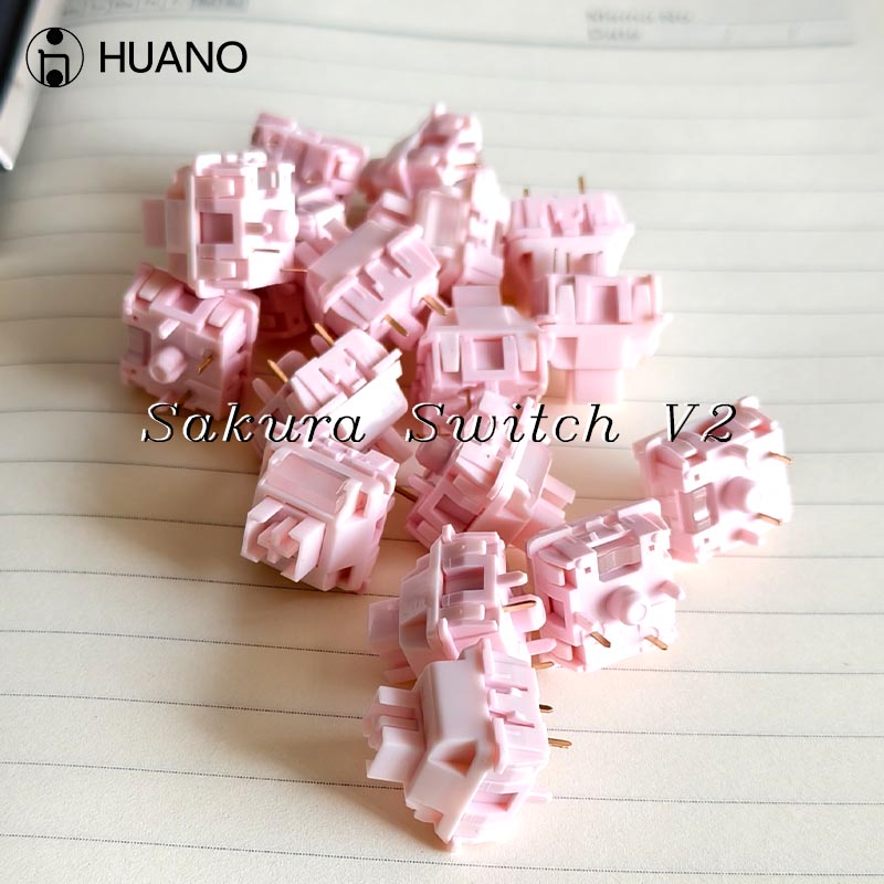 HUANO Sakura V2 Switch 5-Pins  – Gaming Keyboard Mini Mechanical recenzja i cena