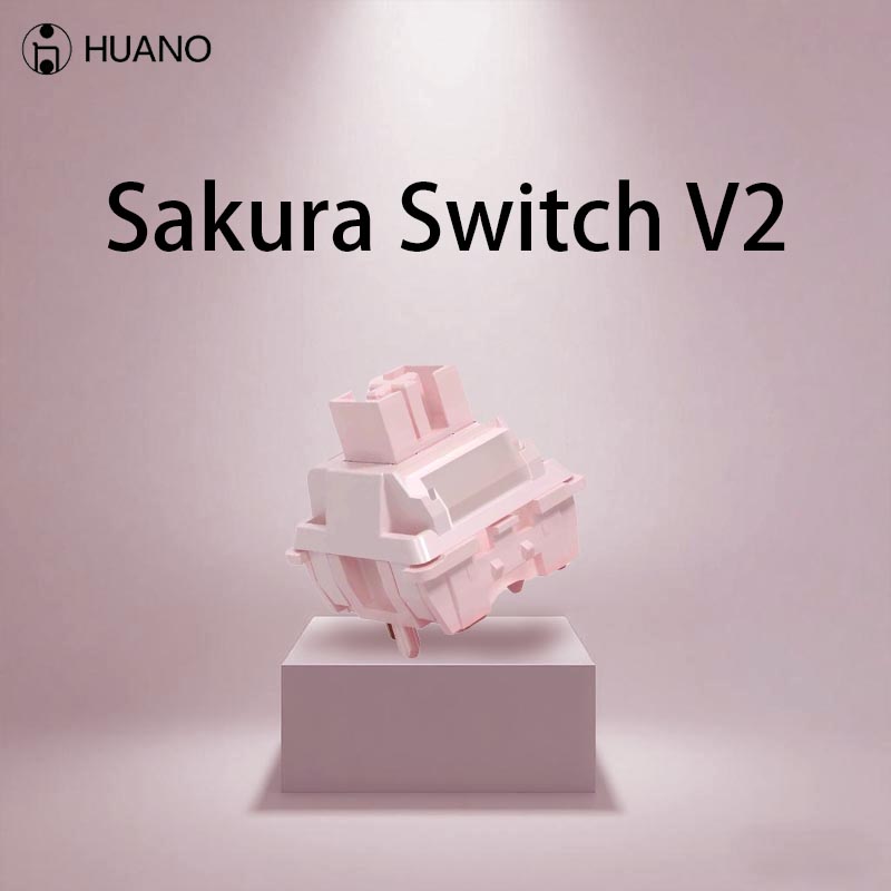 HUANO Sakura V2 Switch 5-Pins  – Gaming Keyboard Mini Mechanical recenzja i cena