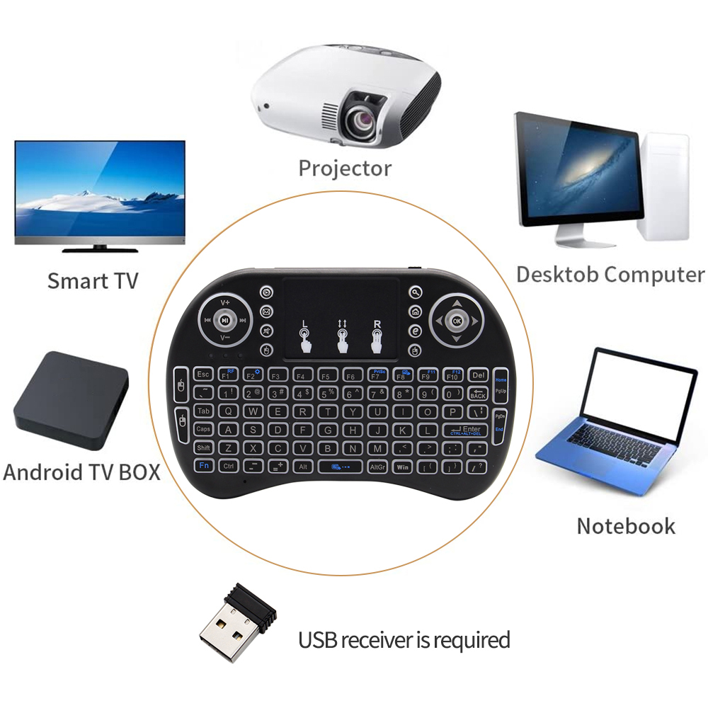 Backlit English Russian French – Gaming Keyboard Mechanical Wireless recenzja i cena