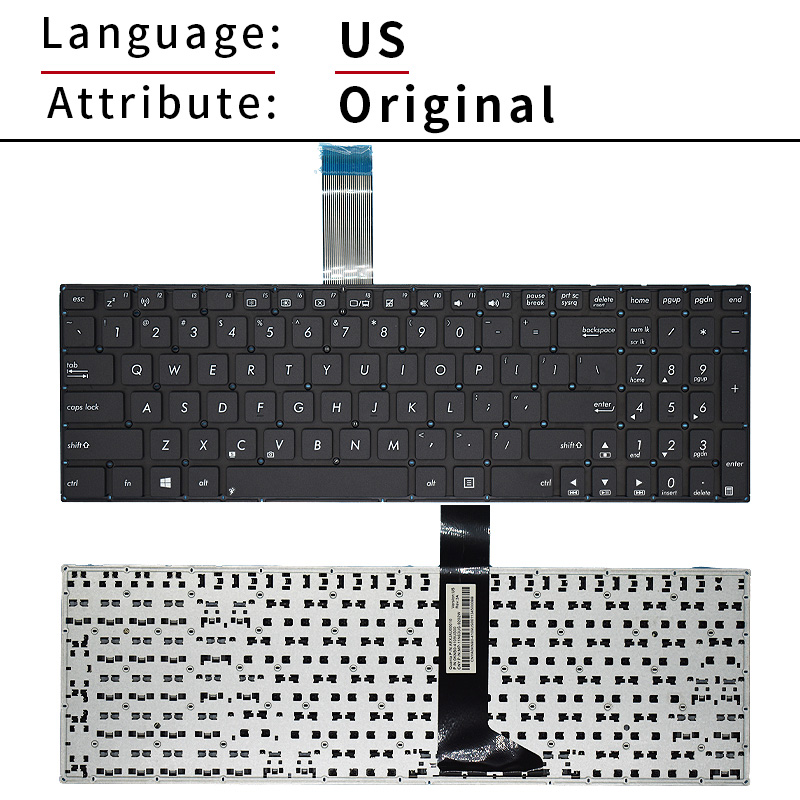 US/RU/Russian Laptop Keyboard  – Gaming Keyboard Asus recenzja i cena