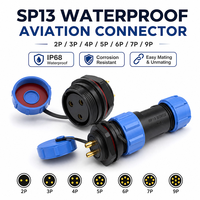 IP68 SP13 Aviation Plug Socket – Aviator Connector Kit recenzja i cena