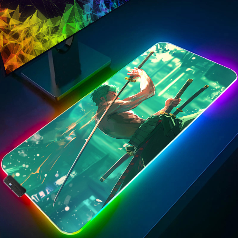 ONE PIECE Zoro Mouse Pad RGB G – Gaming Keyboard No Rgb recenzja i cena