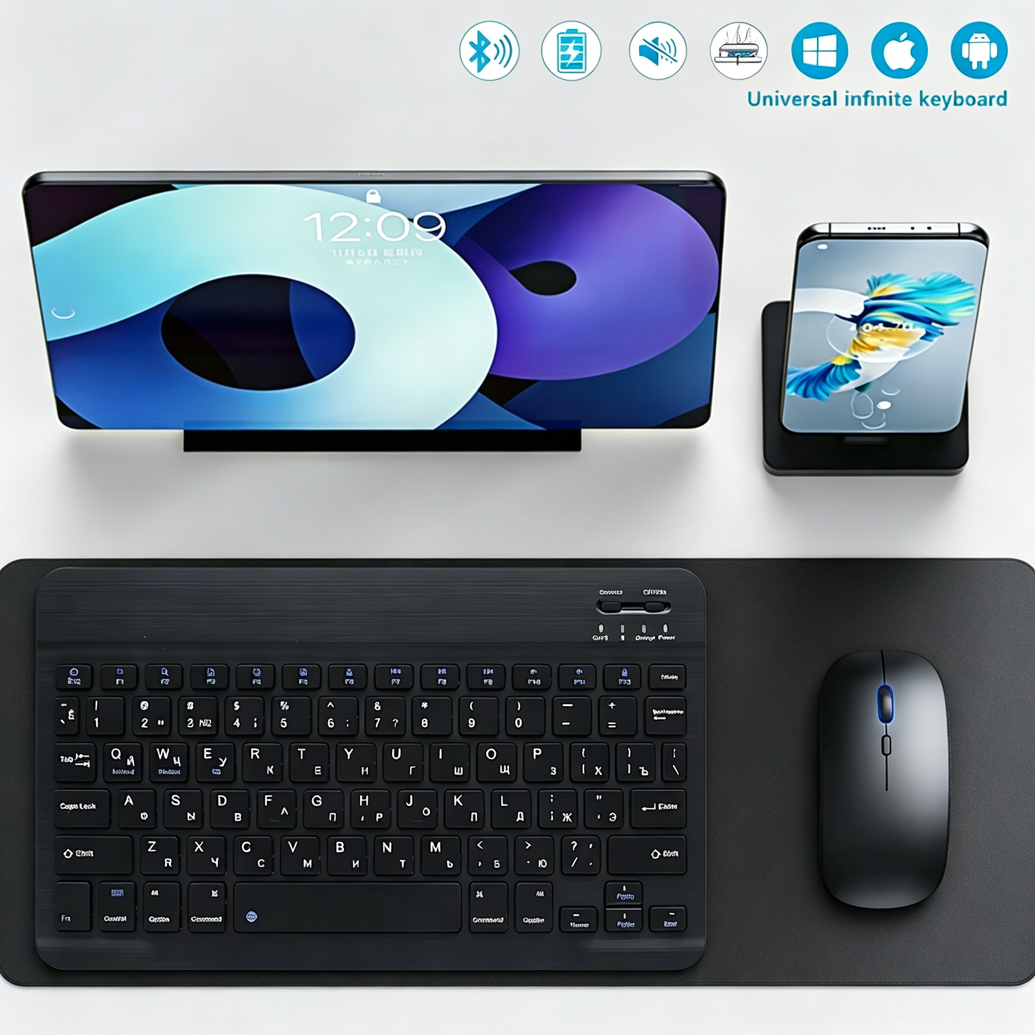 Bluetooth Wireless Keyboard Mo – Gaming Keyboard Mechanical Wireless recenzja i cena