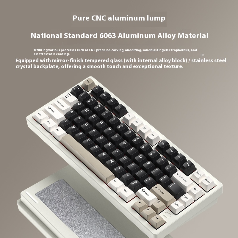 Wireless Bluetooth RAINY75 Cus – Gaming Keyboard Bluetooth recenzja i cena