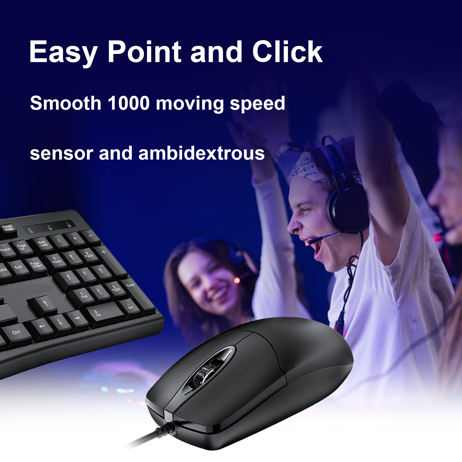 T650 Keyboard Mouse Combo USB  – Gaming Keyboard And Mouse Combo recenzja i cena