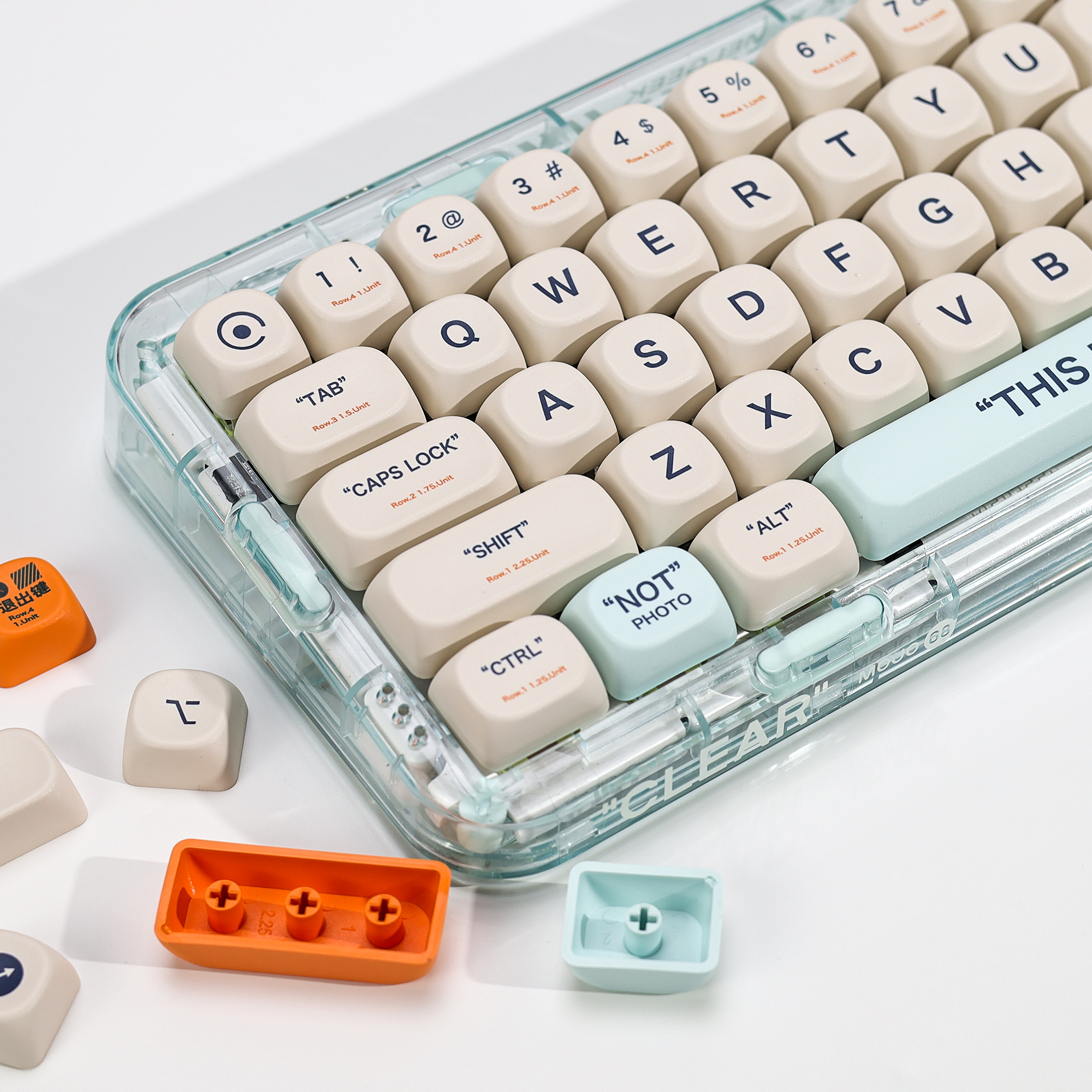 KBDiy KOA Profile Retro Plasti – Gaming Keyboard Number Pad recenzja i cena