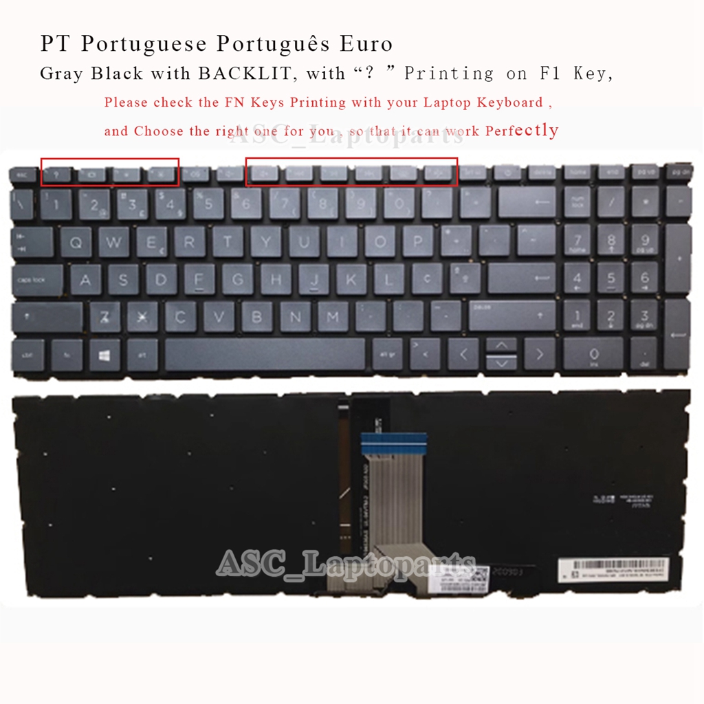 New Portuguese PT Keyboard for – Gaming Keyboard Hp recenzja i cena