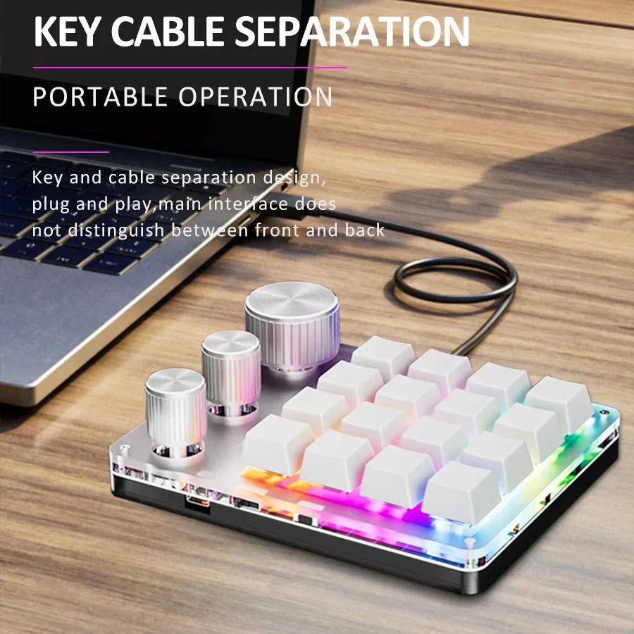 Wireless Bluetooth Programming – Gaming Keyboard Mini Mechanical recenzja i cena