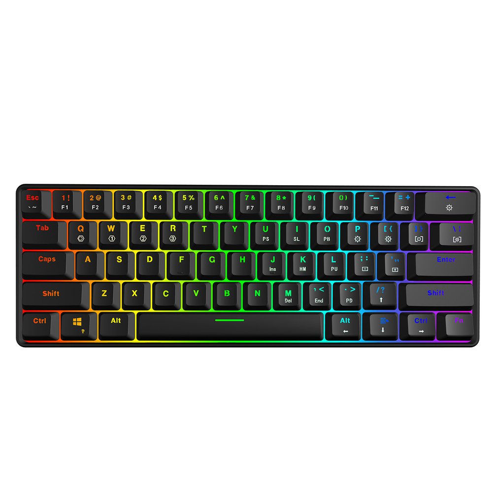 SKYLOONG GK61 Mini Portable 60 – Gaming Keyboard Mini Mechanical recenzja i cena