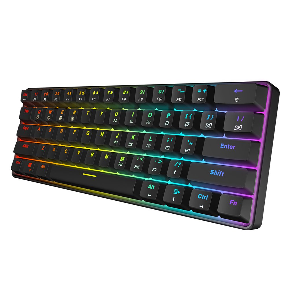 SKYLOONG GK61 Mini Portable 60 – Gaming Keyboard Mini Mechanical recenzja i cena