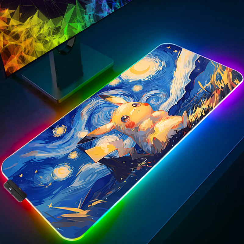 RGB Mouse Pad Pokemon Pikachu  – Gaming Keyboard No Rgb recenzja i cena