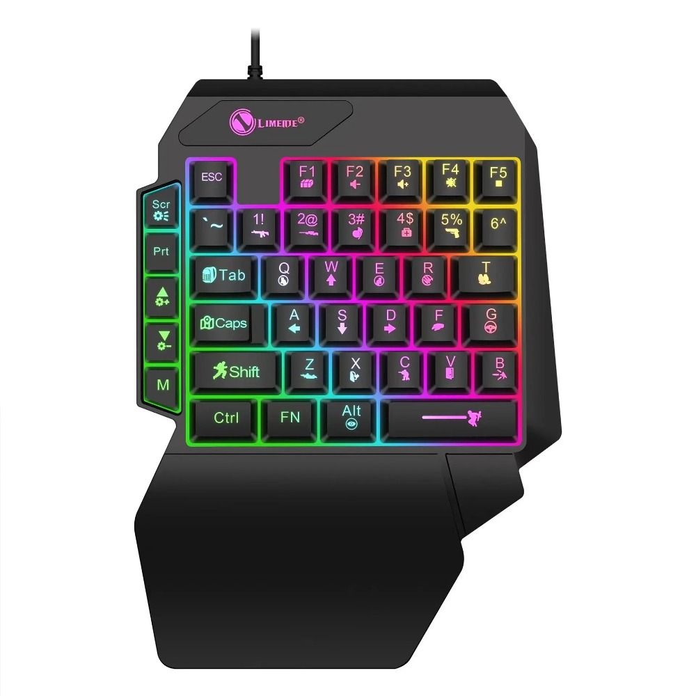 Colorful Mini One Handedly Key – Gaming Keyboard Mini Mechanical recenzja i cena