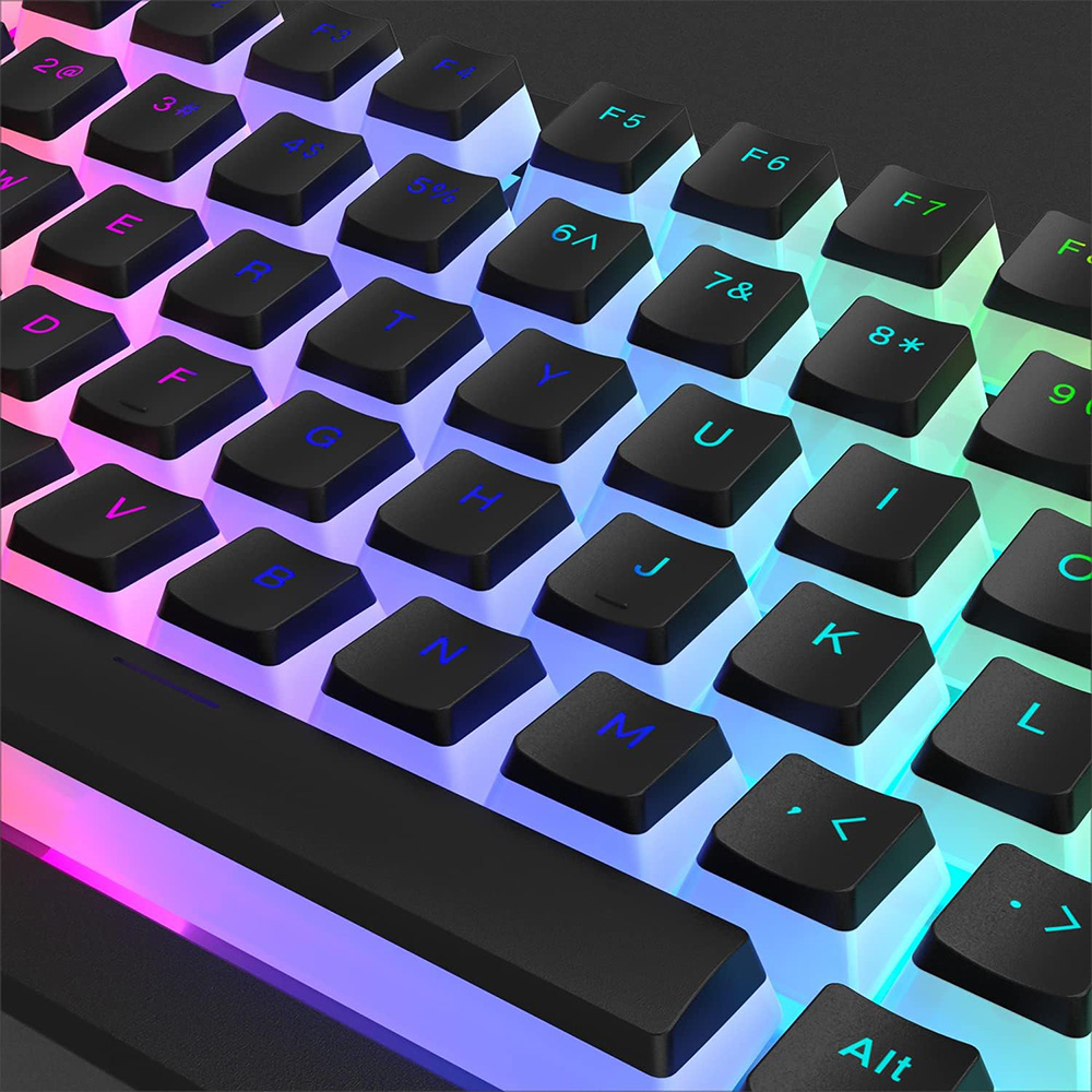 129 Keys Pudding Keycaps PBT D – Gaming Keyboard No Rgb recenzja i cena