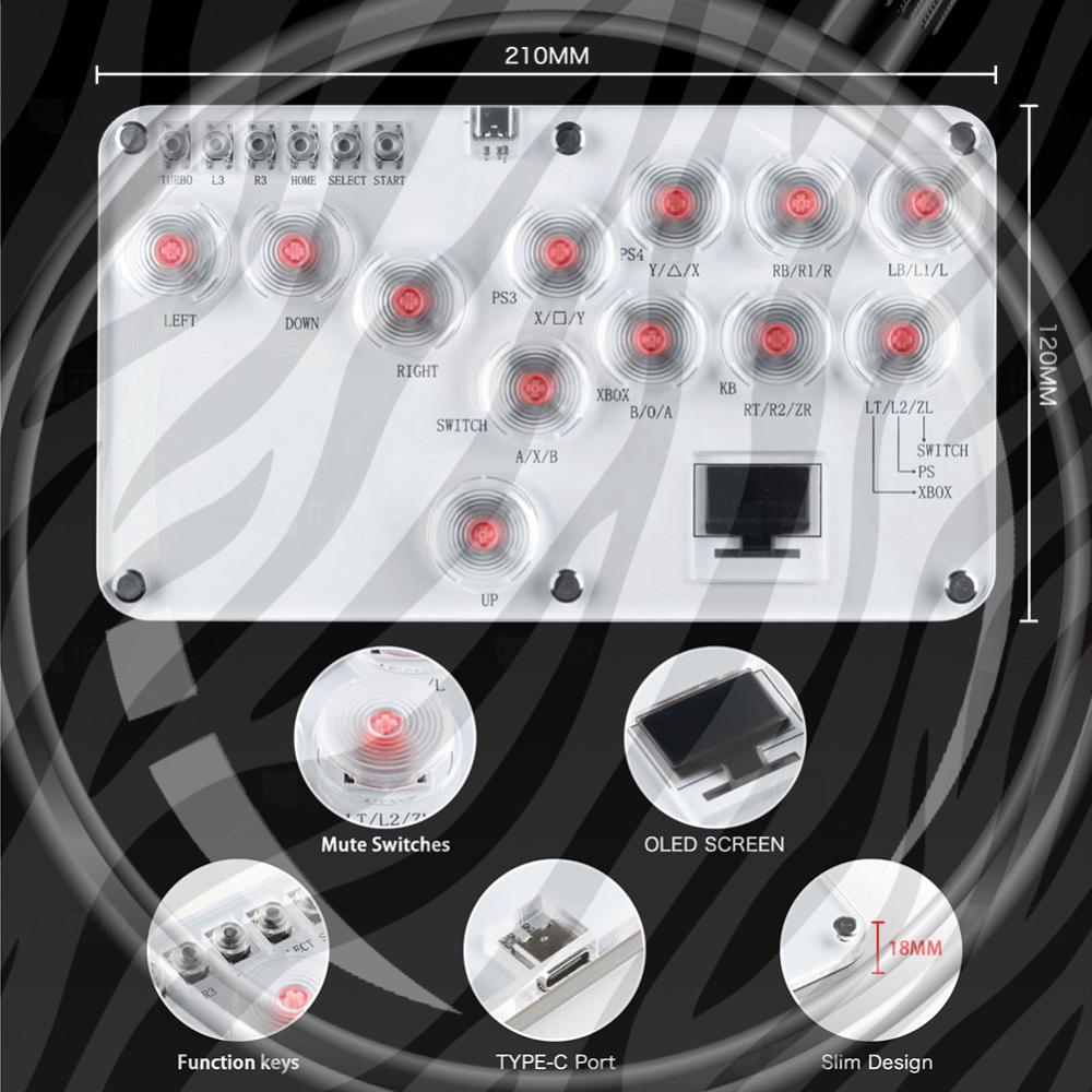 Arcade Joystick 12Keys All-But – Gaming Keyboard No Rgb recenzja i cena
