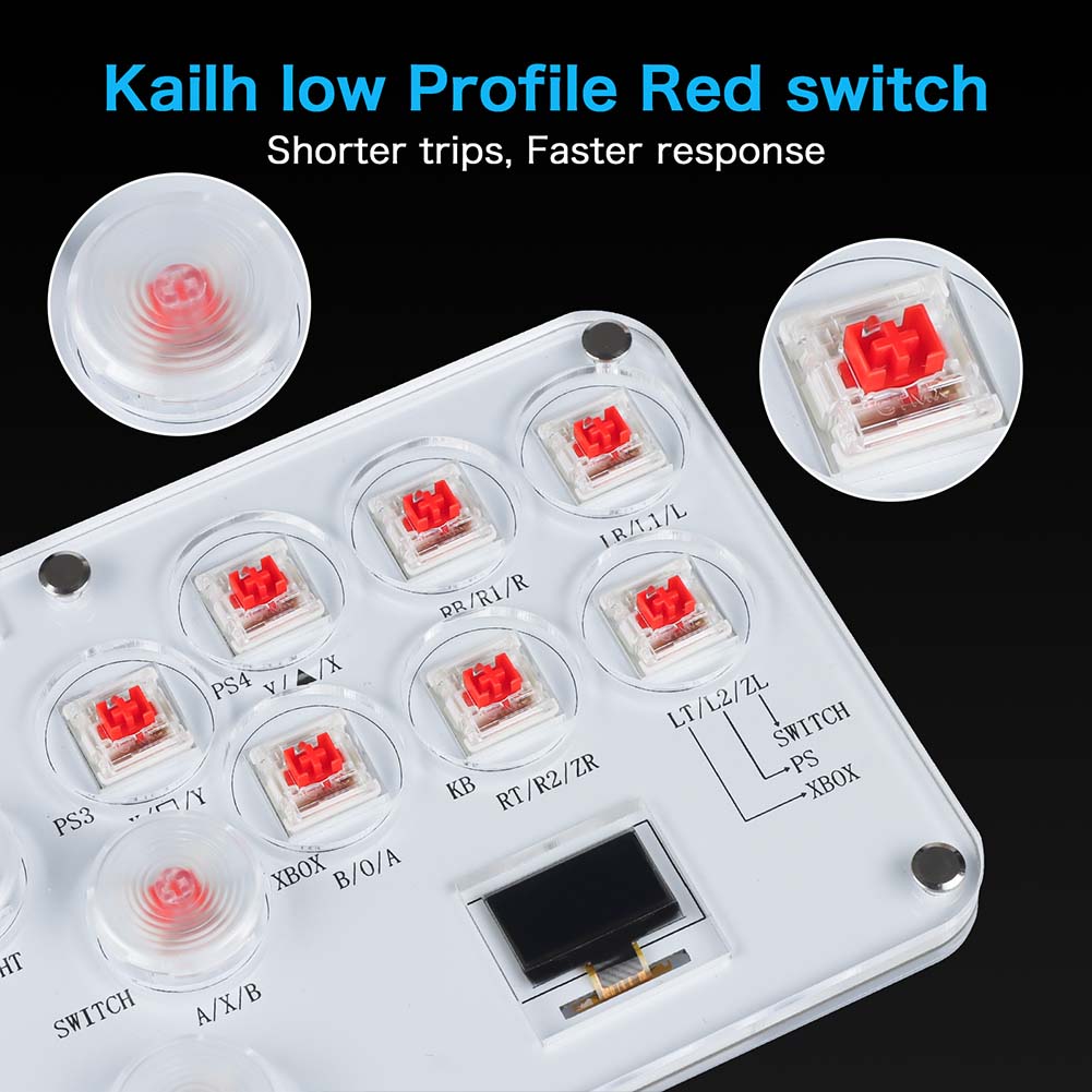 Arcade Joystick 12Keys All-But – Gaming Keyboard No Rgb recenzja i cena