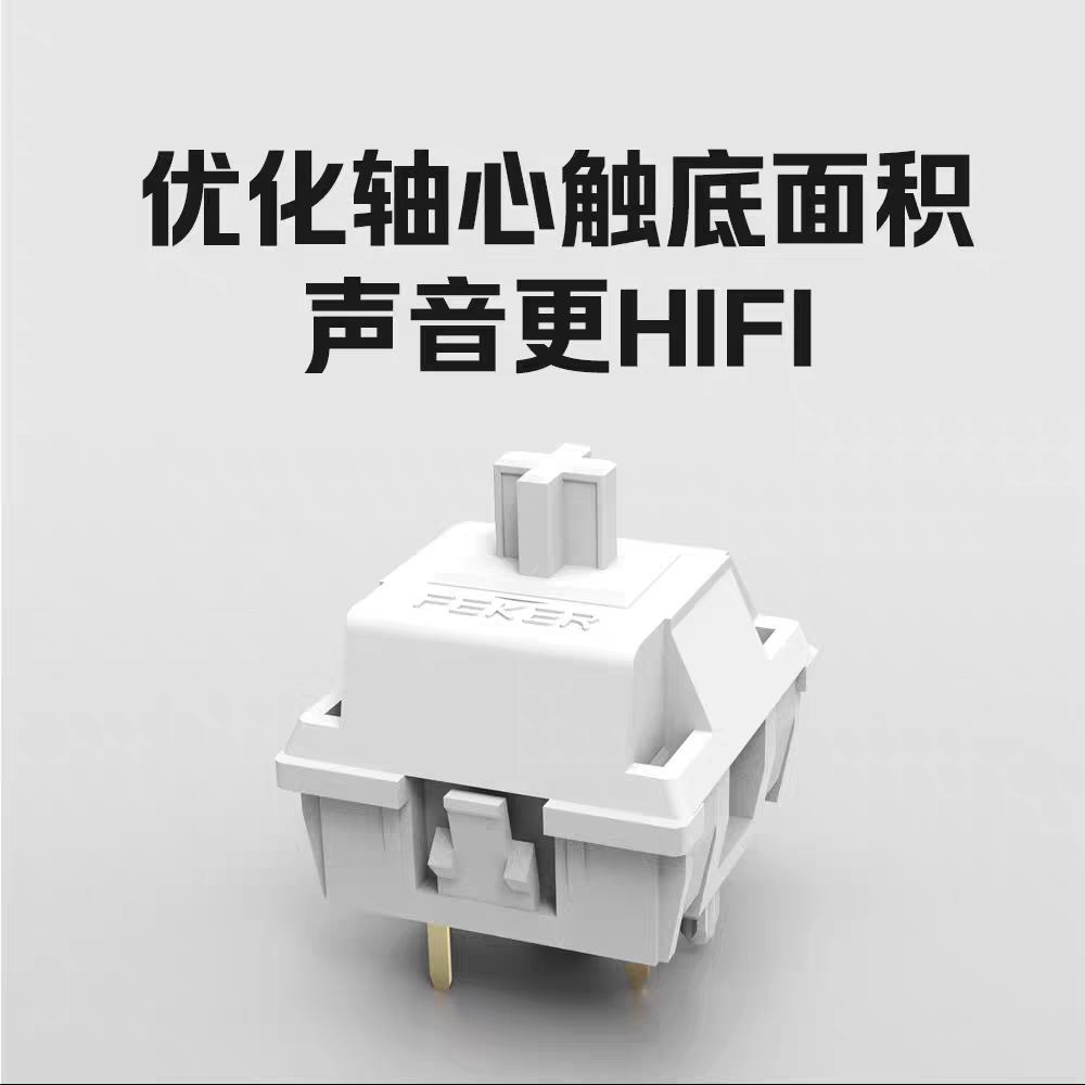 HMX Feker White Marble V3 Hot  – Gaming Keyboard Mini Mechanical recenzja i cena