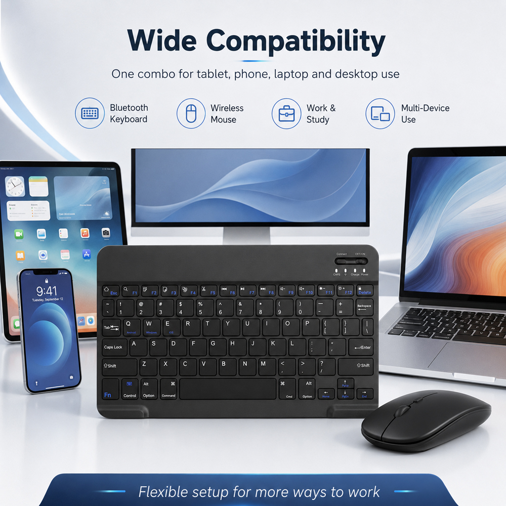 Bluetooth Wireless Keyboard Fo – Gaming Keyboard Mechanical Wireless recenzja i cena
