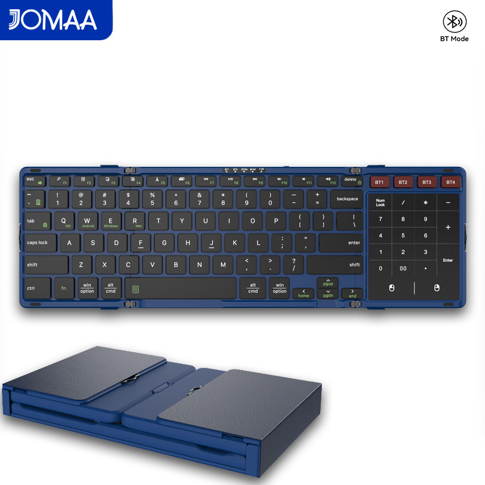 JOMAA Foldable Bluetooth Keybo – Gaming Keyboard Number Pad recenzja i cena