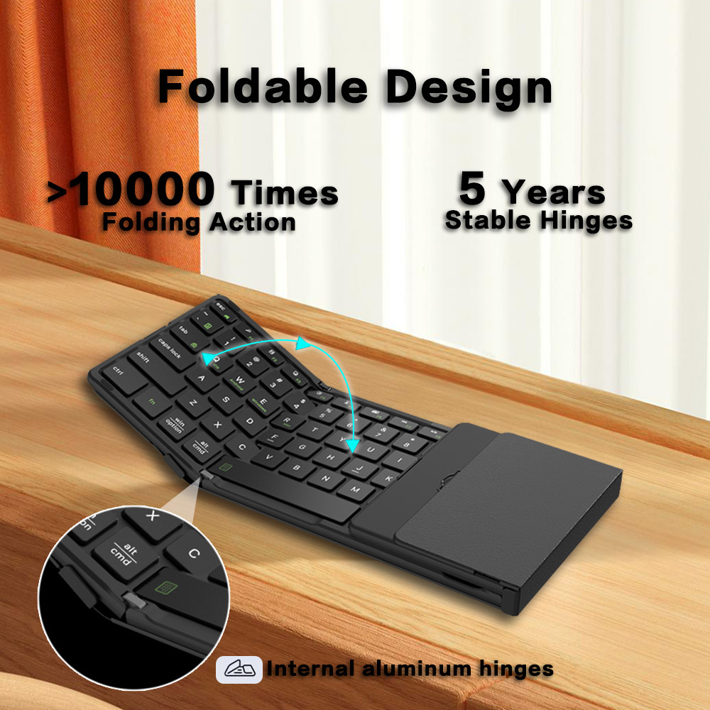 JOMAA Foldable Bluetooth Keybo – Gaming Keyboard Number Pad recenzja i cena