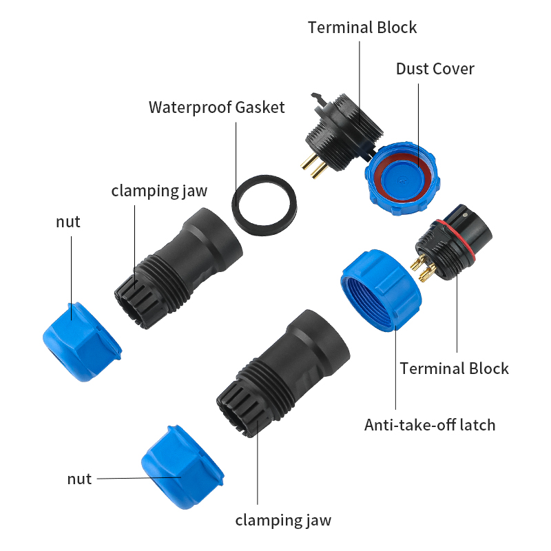 JINH 1/5Pcs Screw Terminal SP1 – Aviator Connector Kit recenzja i cena