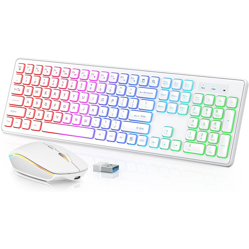 Backlit Wireless Keyboard and  – Gaming Keyboard And Mouse Combo recenzja i cena