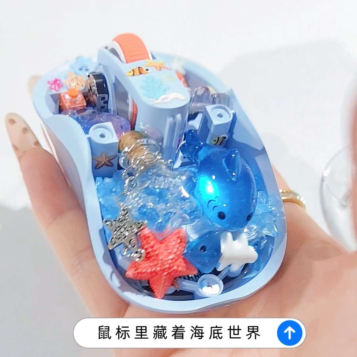 Whale/Starfish Handmade Transp – Gaming Keyboard Bluetooth recenzja i cena