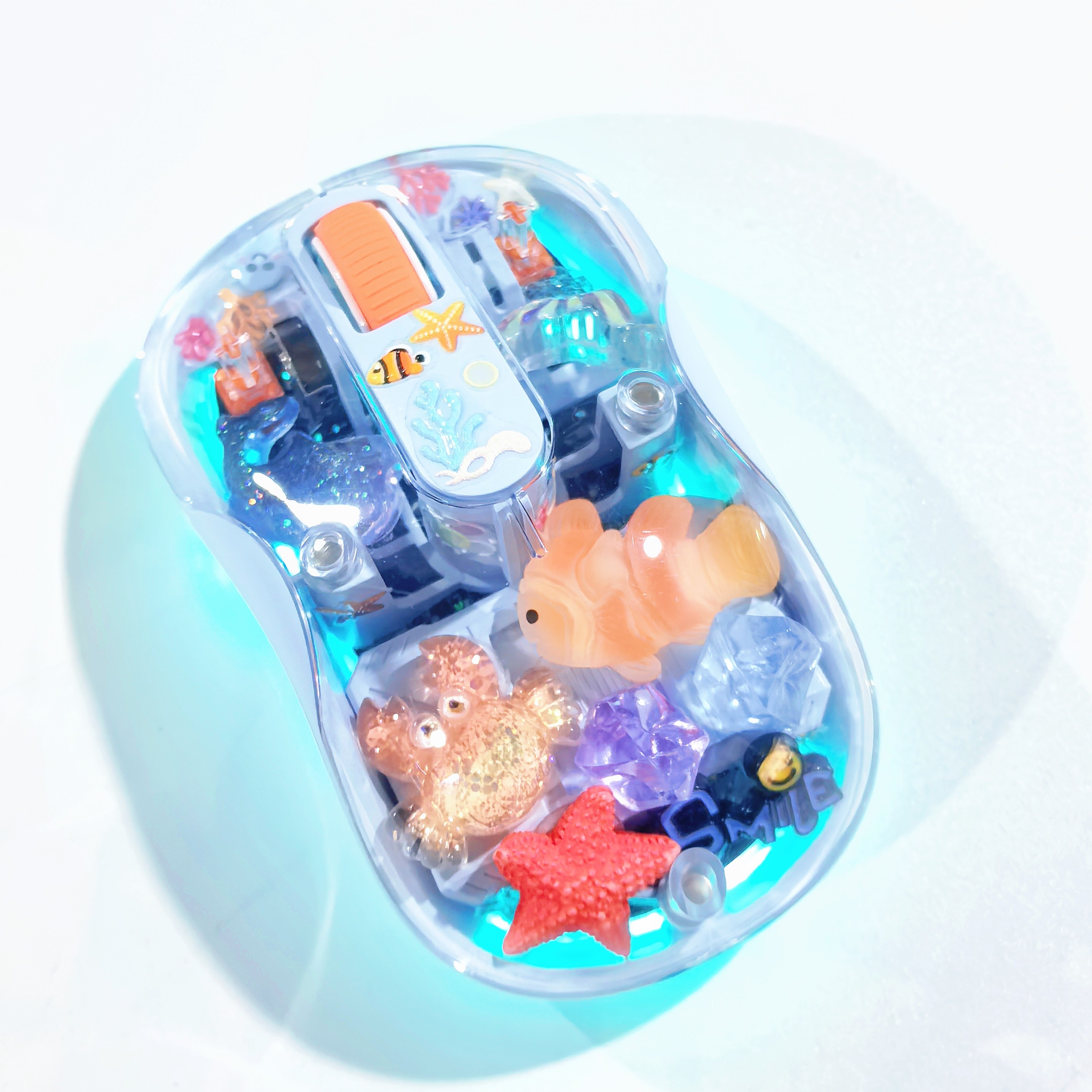 Whale/Starfish Handmade Transp – Gaming Keyboard Bluetooth recenzja i cena