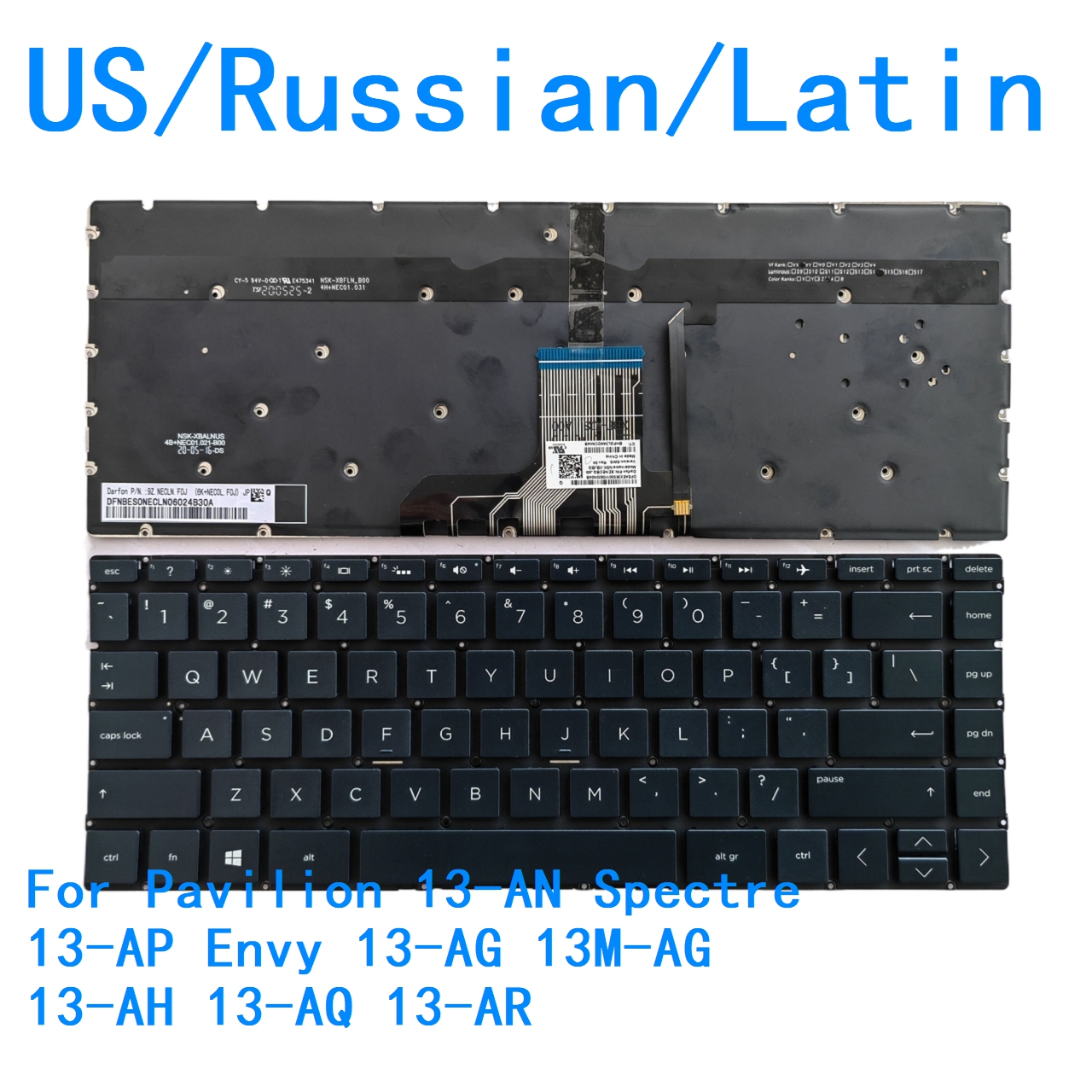 New US Russian Latin language  – Gaming Keyboard Hp recenzja i cena